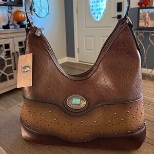 NWT Justin Boots Hobo Bag Shoulder Bag